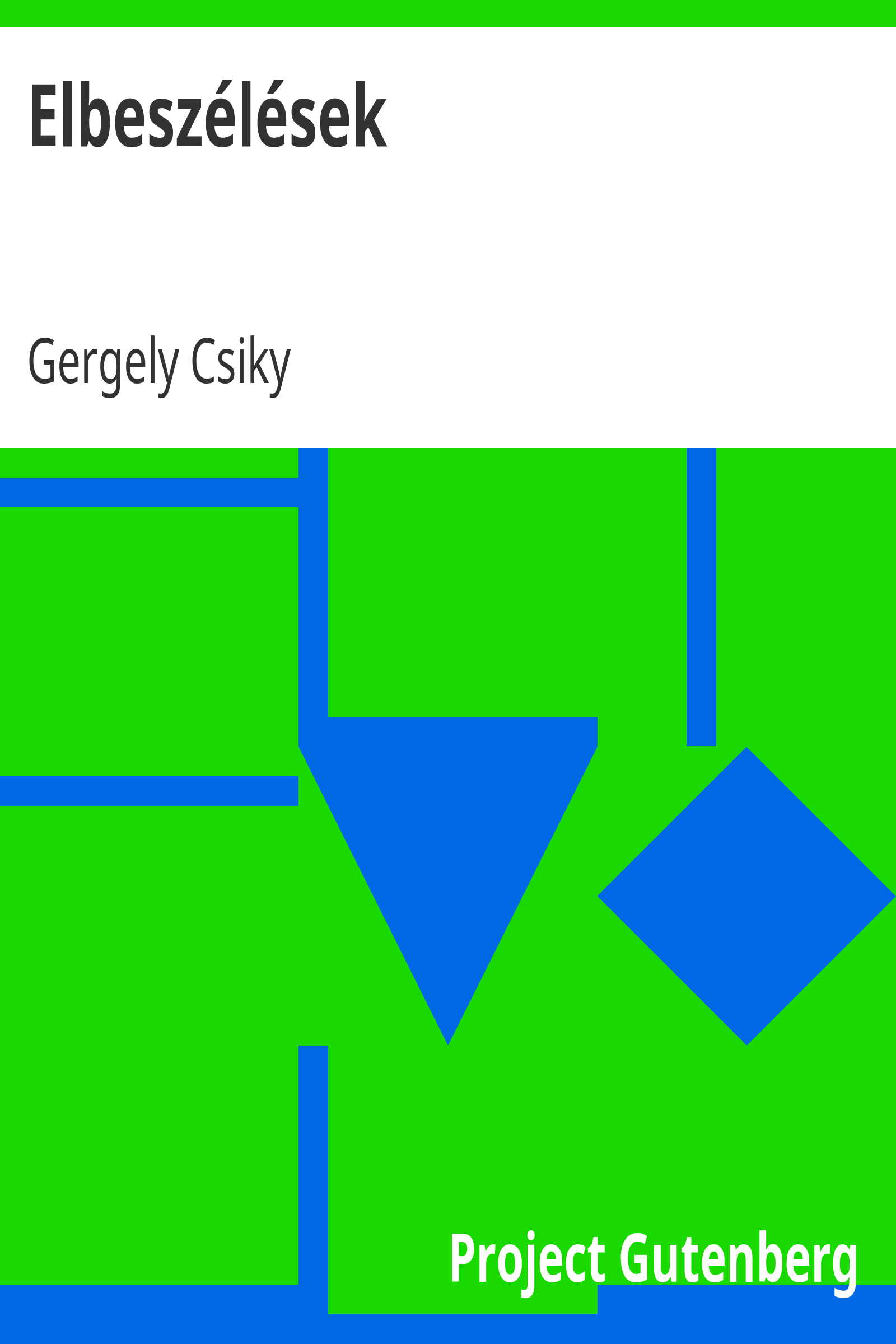 Elbeszélések cover