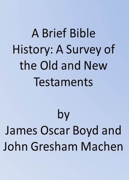 A Brief Bible History: A Survey of the Old and New Testaments cover