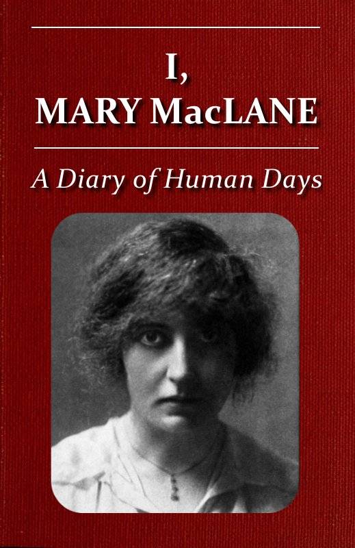 I, Mary MacLane: A Diary of Human Days cover