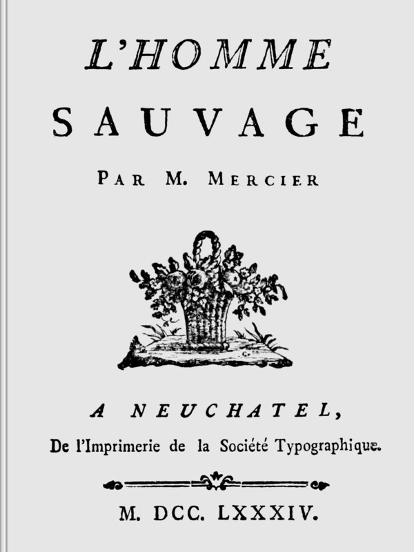 L'homme sauvage cover