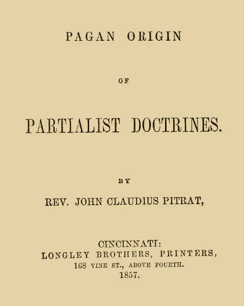 Pagan Origin of Partialist Doctrines cover