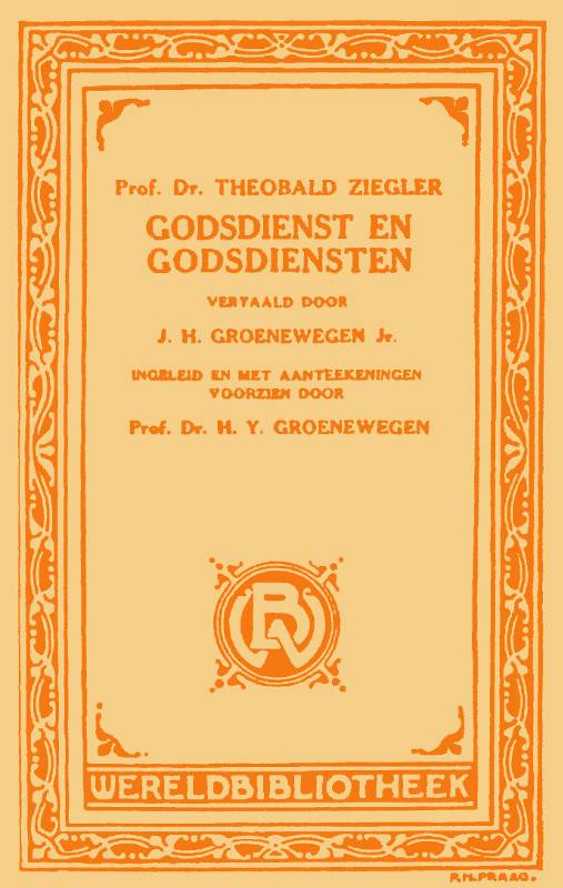 Godsdienst en godsdiensten cover