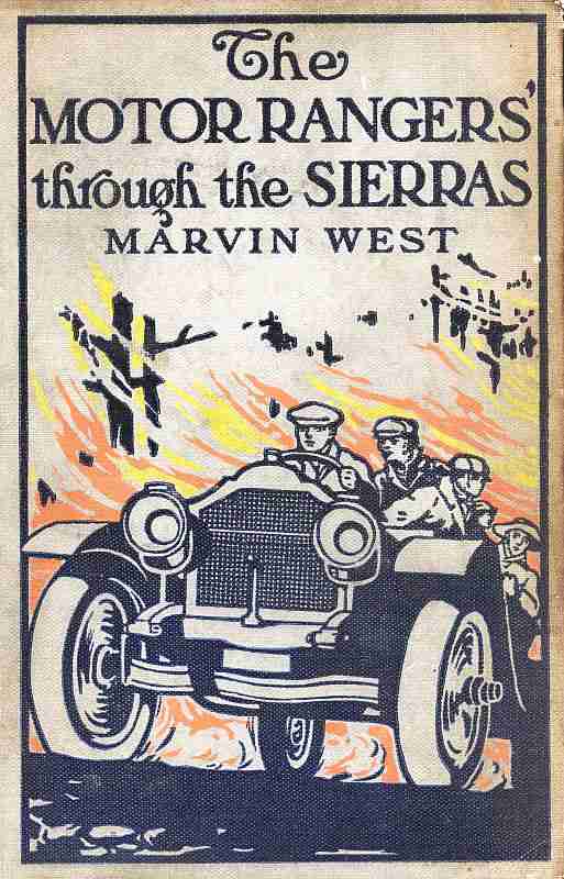 The Motor Rangers Through the Sierras cover