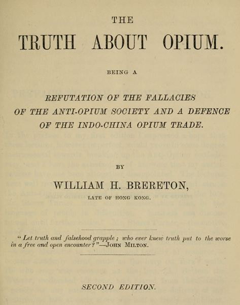 The truth about opium cover