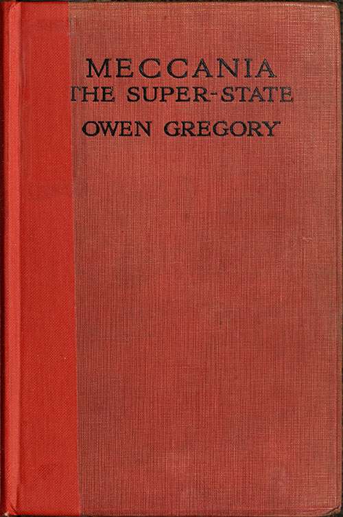 Meccania, the Super-State cover