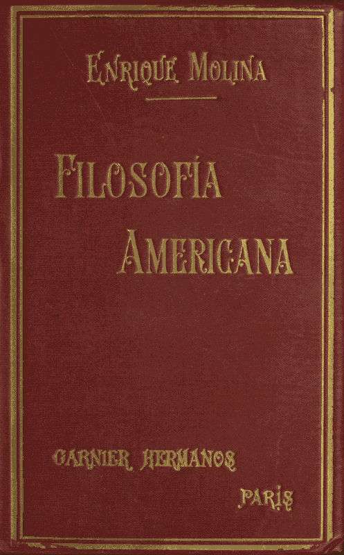 Filosofía Americana: Ensayos cover