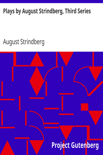 Plays by August Strindberg, Third Series cover