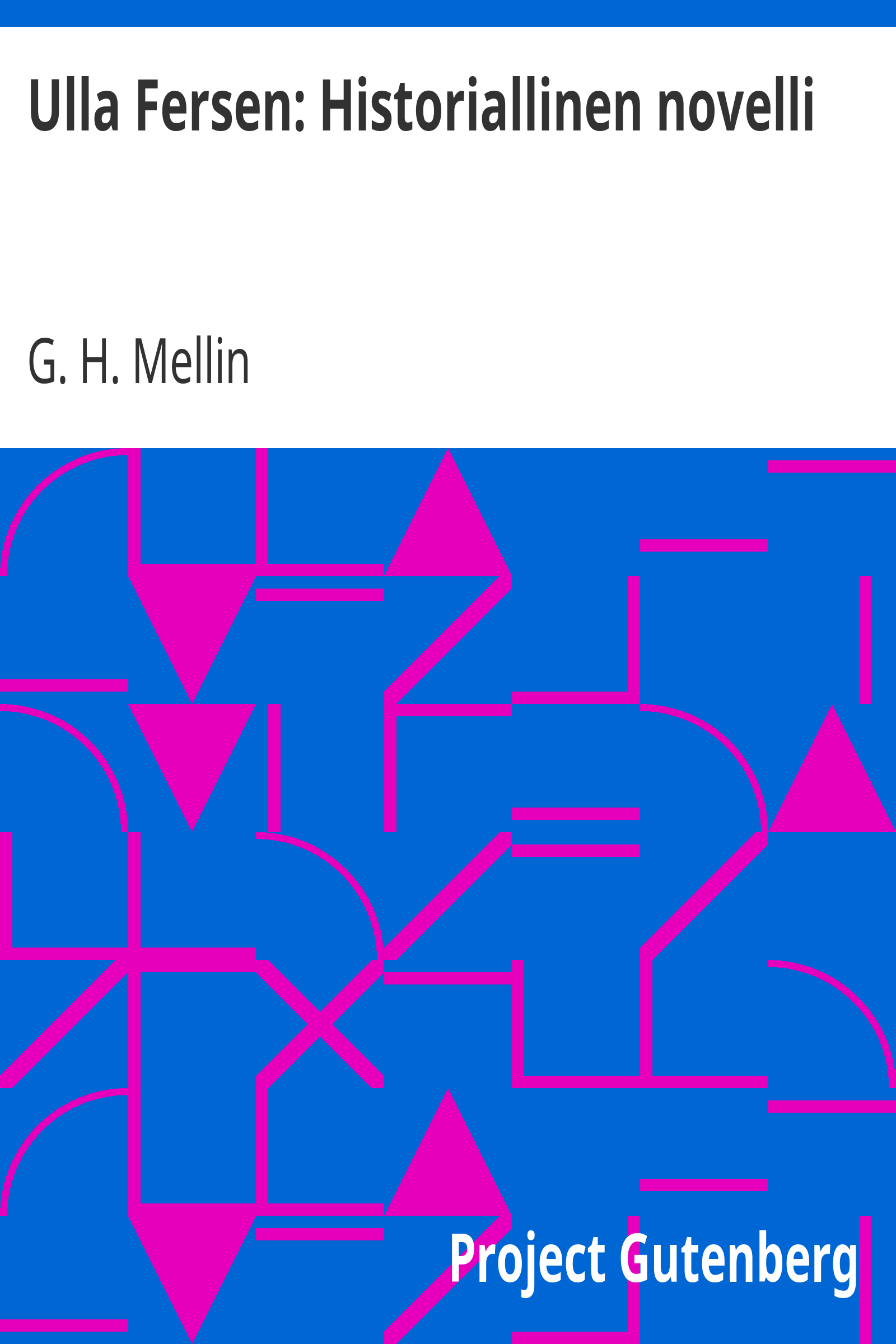 Ulla Fersen: Historiallinen novelli cover