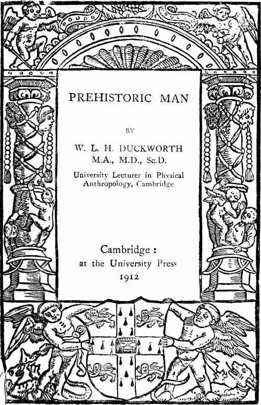 Prehistoric man cover