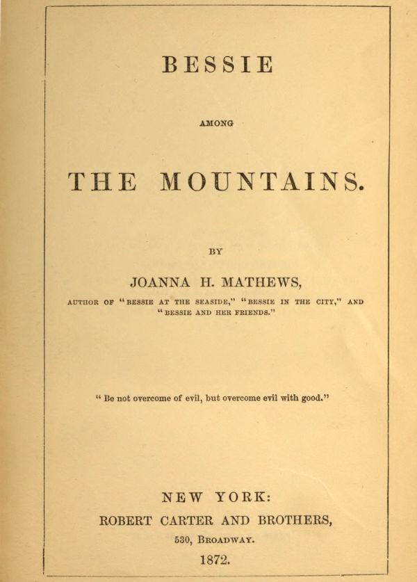 Bessie among the Mountains cover