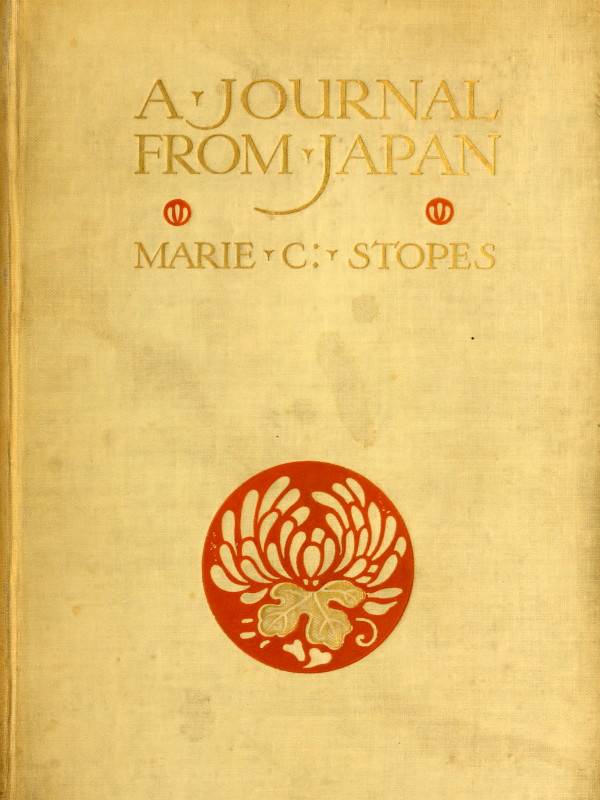 A Journal from Japan: A Daily Record of Life as Seen by a Scientist cover
