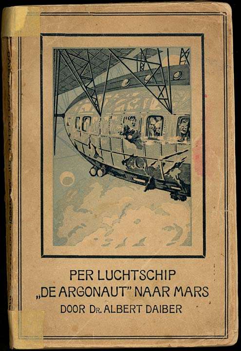 Per luchtschip "De Argonaut" naar Mars cover