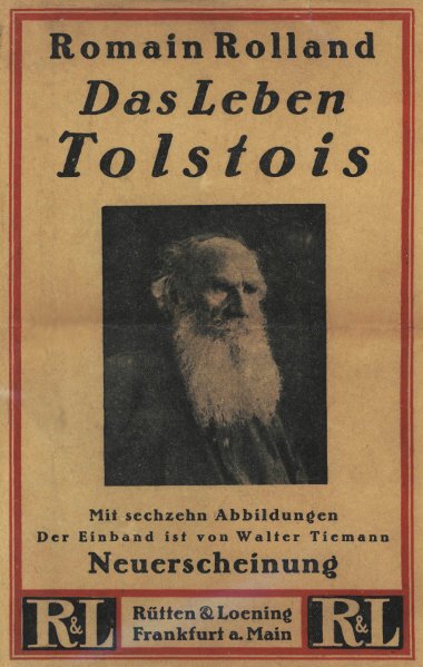 Das Leben Tolstois cover