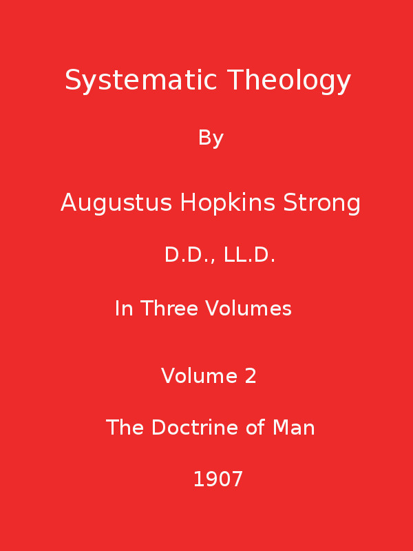 Systematic Theology (Volume 2 of 3) cover