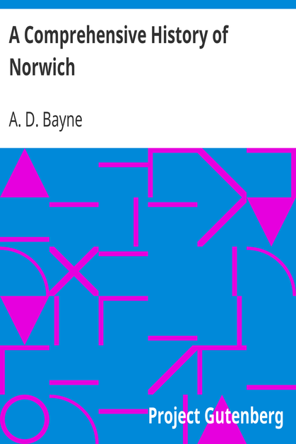 A Comprehensive History of Norwich cover