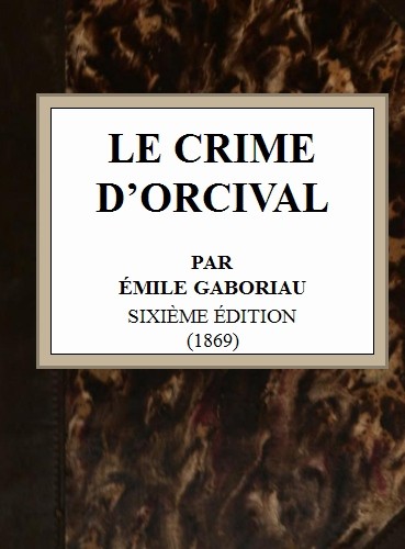 Le crime d'Orcival cover