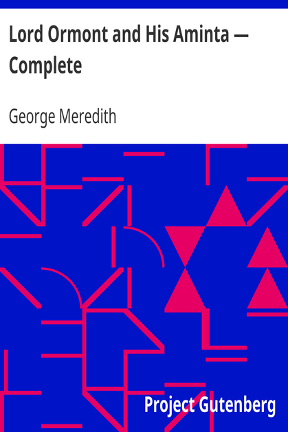 Lord Ormont and His Aminta — Complete cover