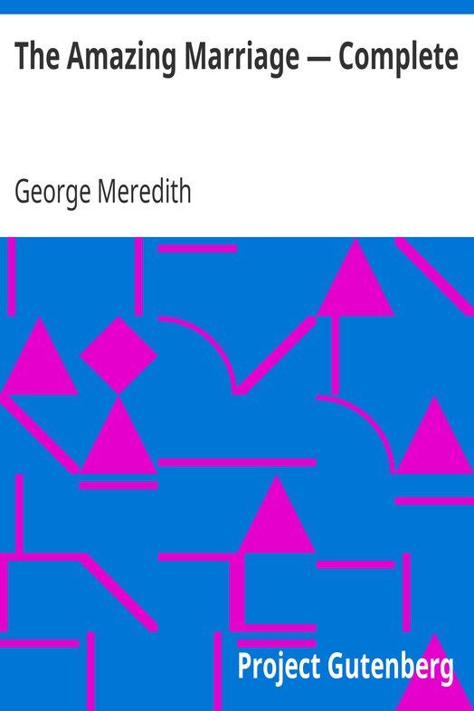 The Amazing Marriage — Complete cover