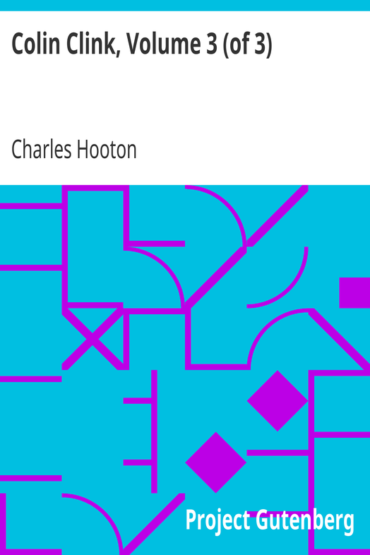 Colin Clink, Volume 3 (of 3) cover
