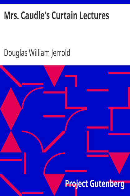 Mrs. Caudle's Curtain Lectures cover