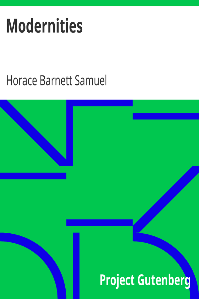 Modernities cover