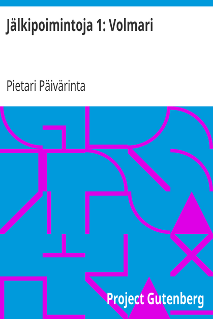 Jälkipoimintoja 1: Volmari cover
