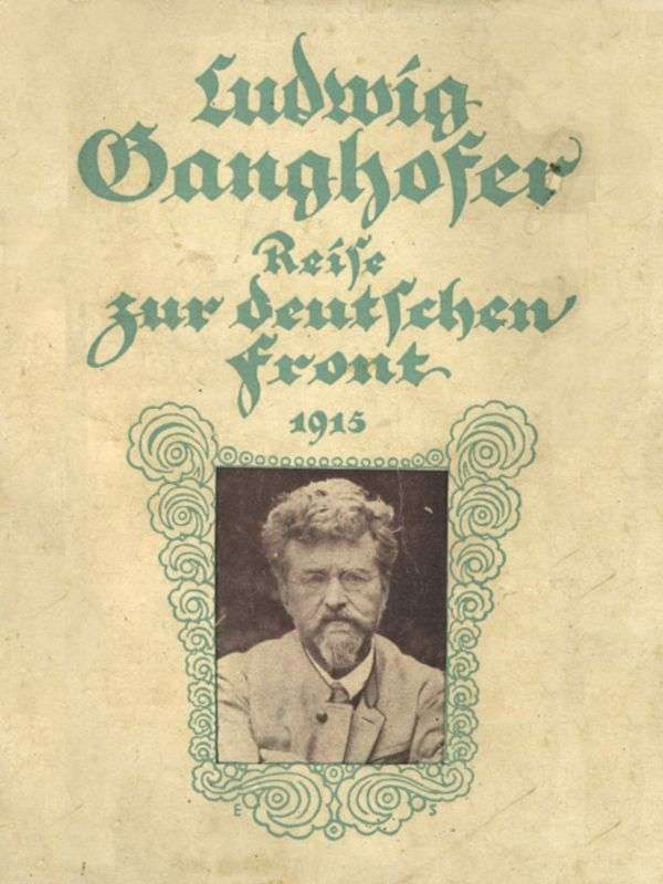 Reise zur deutschen Front, 1915 cover