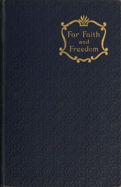 For Faith and Freedom cover