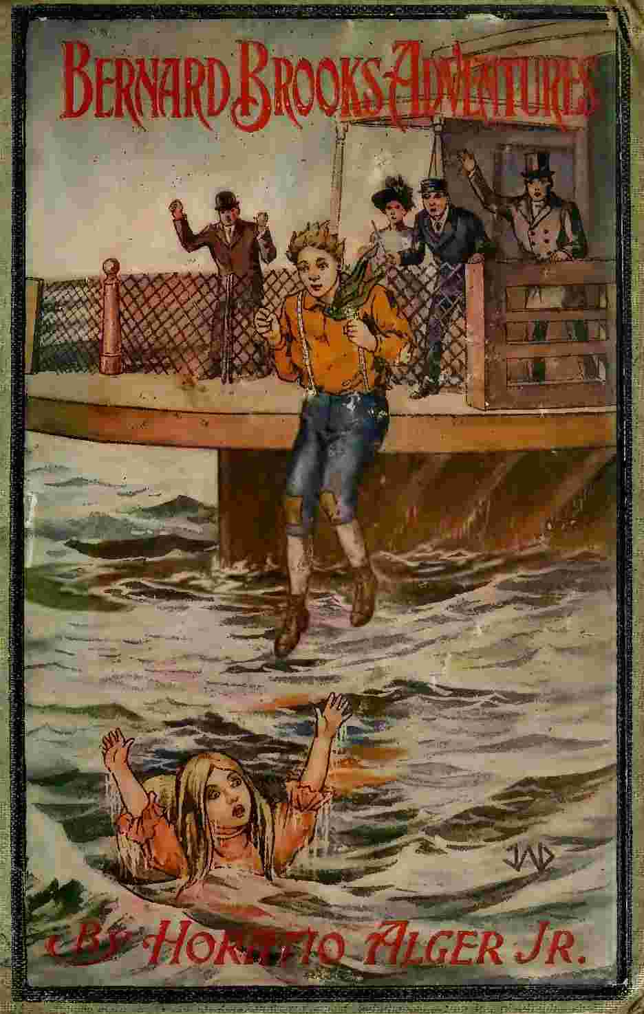 Bernard Brooks' Adventures: The Experience of a Plucky Boy cover