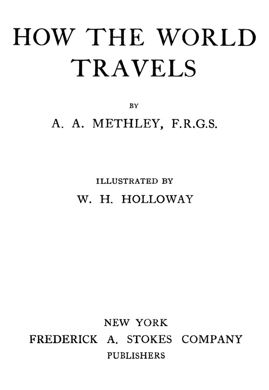 How the World Travels cover
