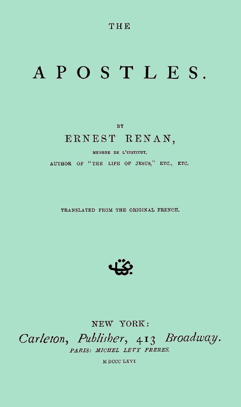The Apostles cover