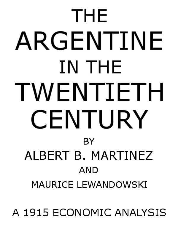 The Argentine in the Twentieth Century cover