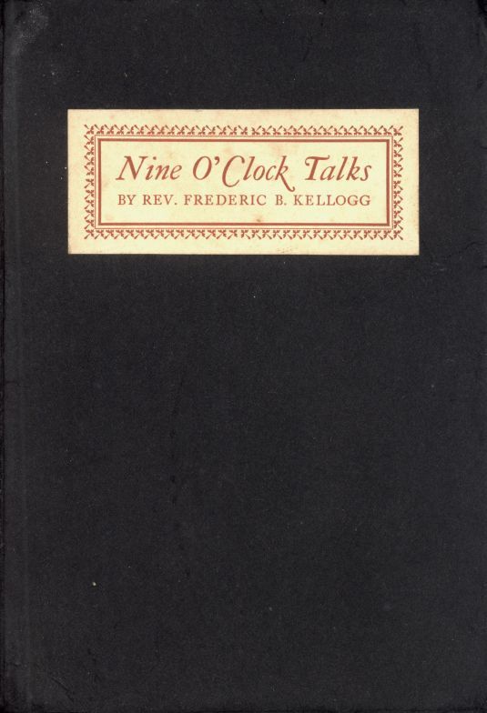 Nine O'Clock Talks cover