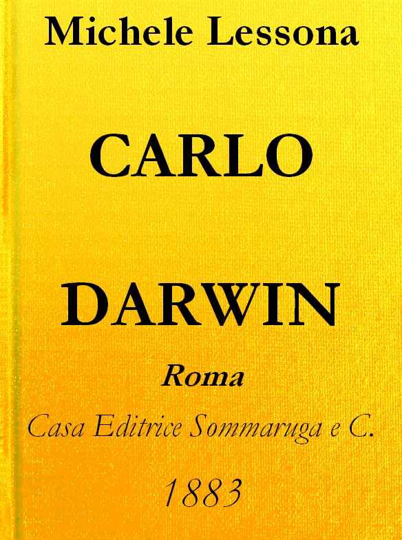Carlo Darwin cover