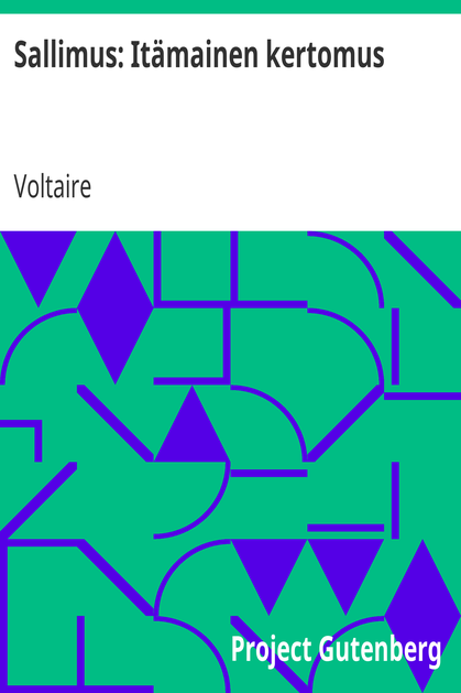 Sallimus: Itämainen kertomus cover