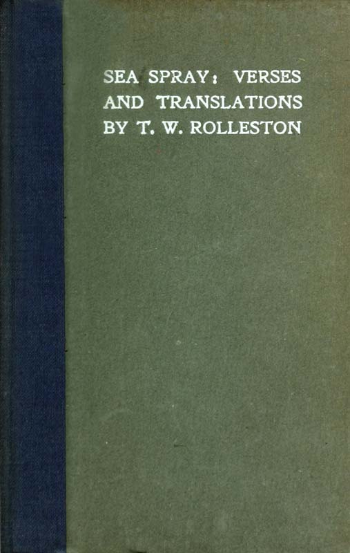 Sea Spray: Verses and Translations cover
