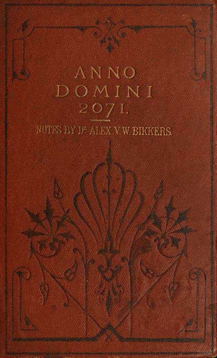 Anno Domini 2071 / Translated from the Dutch Original cover