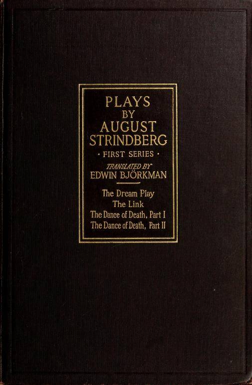 Plays by August Strindberg, First Series cover