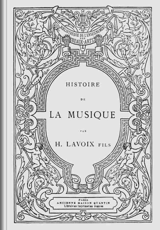 Histoire de la musique cover