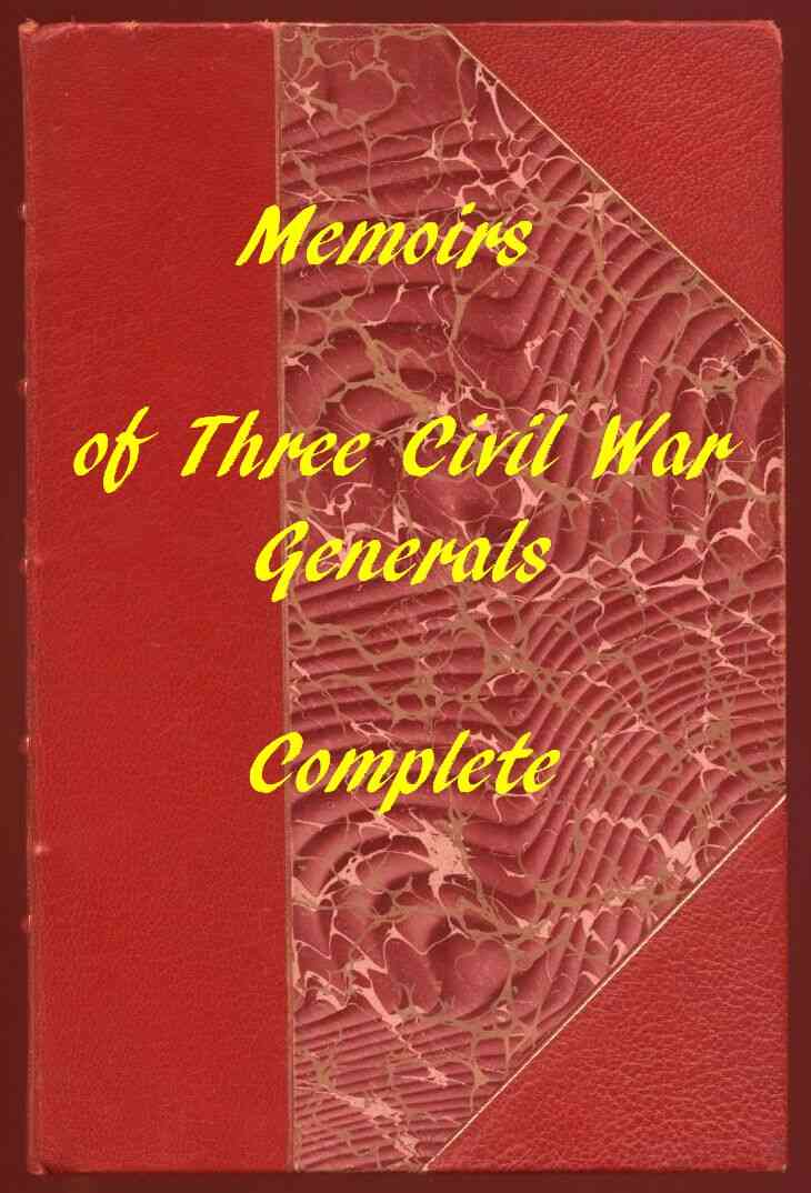 Memoirs of the Union's Three Great Civil War Generals cover