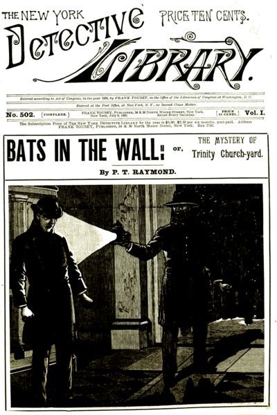 Bats in the Wall; or, The Mystery of Trinity Church-yard cover