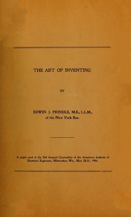 The Art of Inventing cover