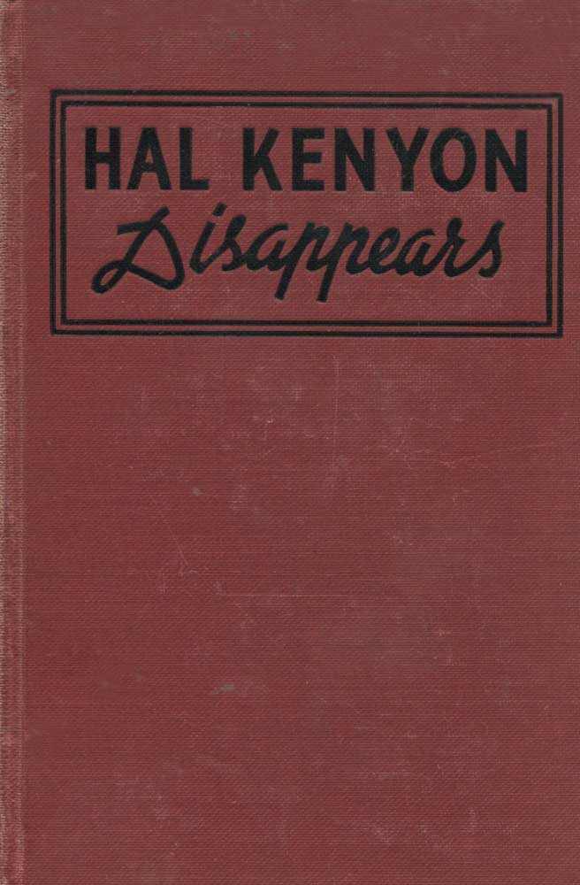 Hal Kenyon Disappears cover