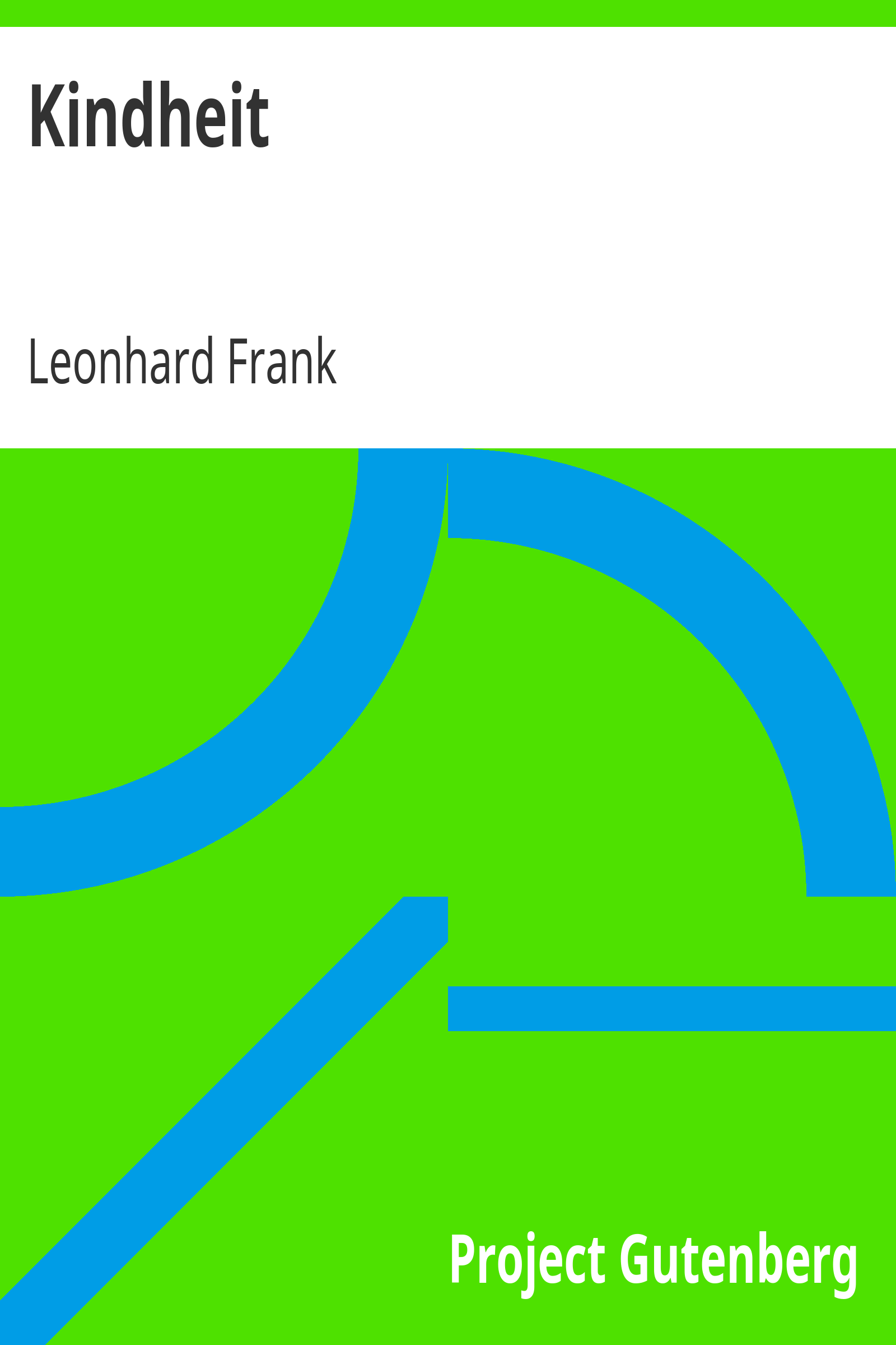 Kindheit cover