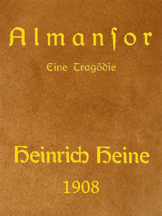 Almansor: Eine Tragödie cover