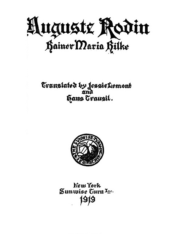 Auguste Rodin cover