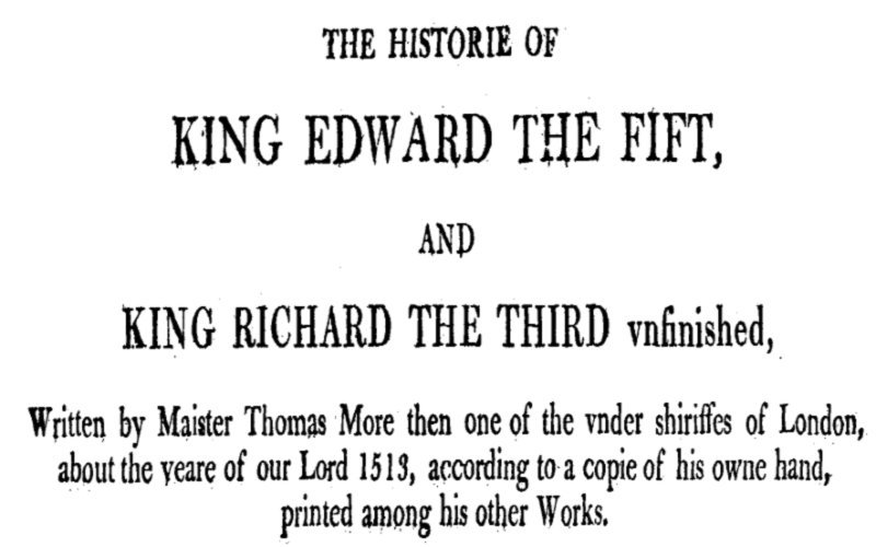 Chronicles of England, Scotland and Ireland (3 of 6): England (5 of 9) / The History of Edward the Fift and King Richard the Third Unfinished cover