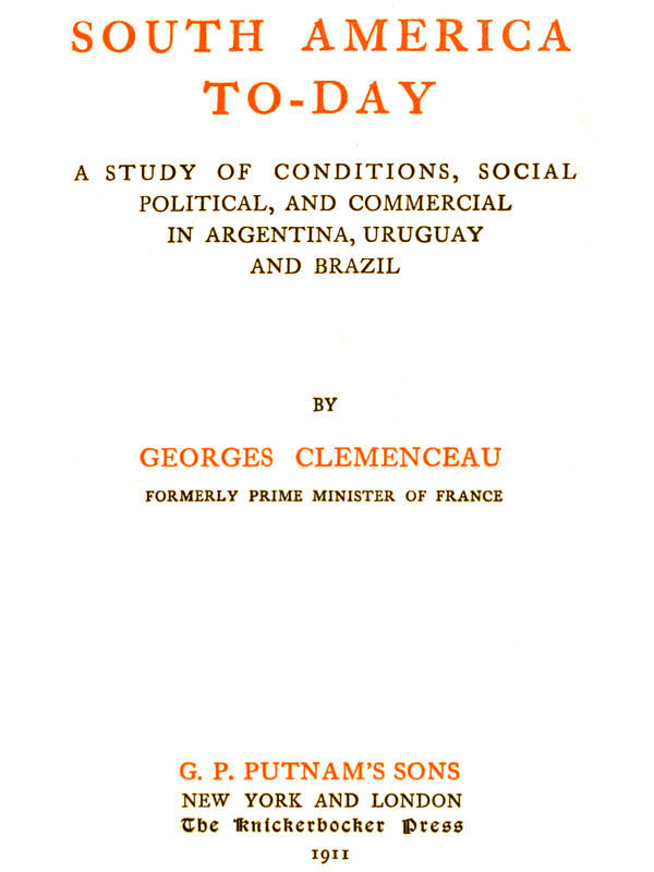 South America to-day cover