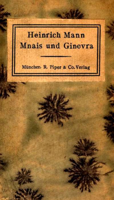 Mnais und Ginevra cover