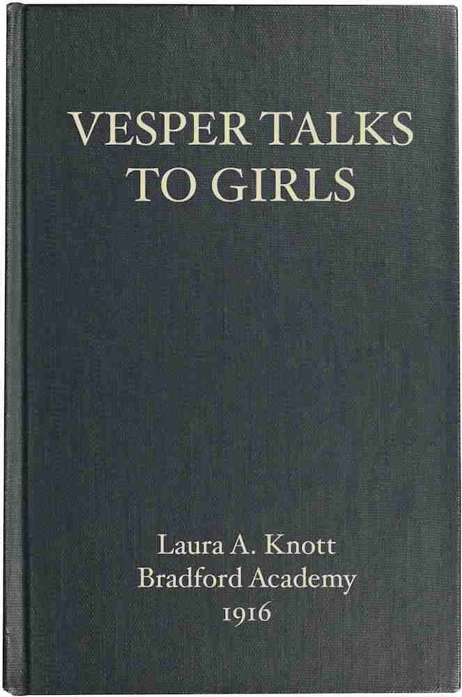 Vesper Talks to Girls cover